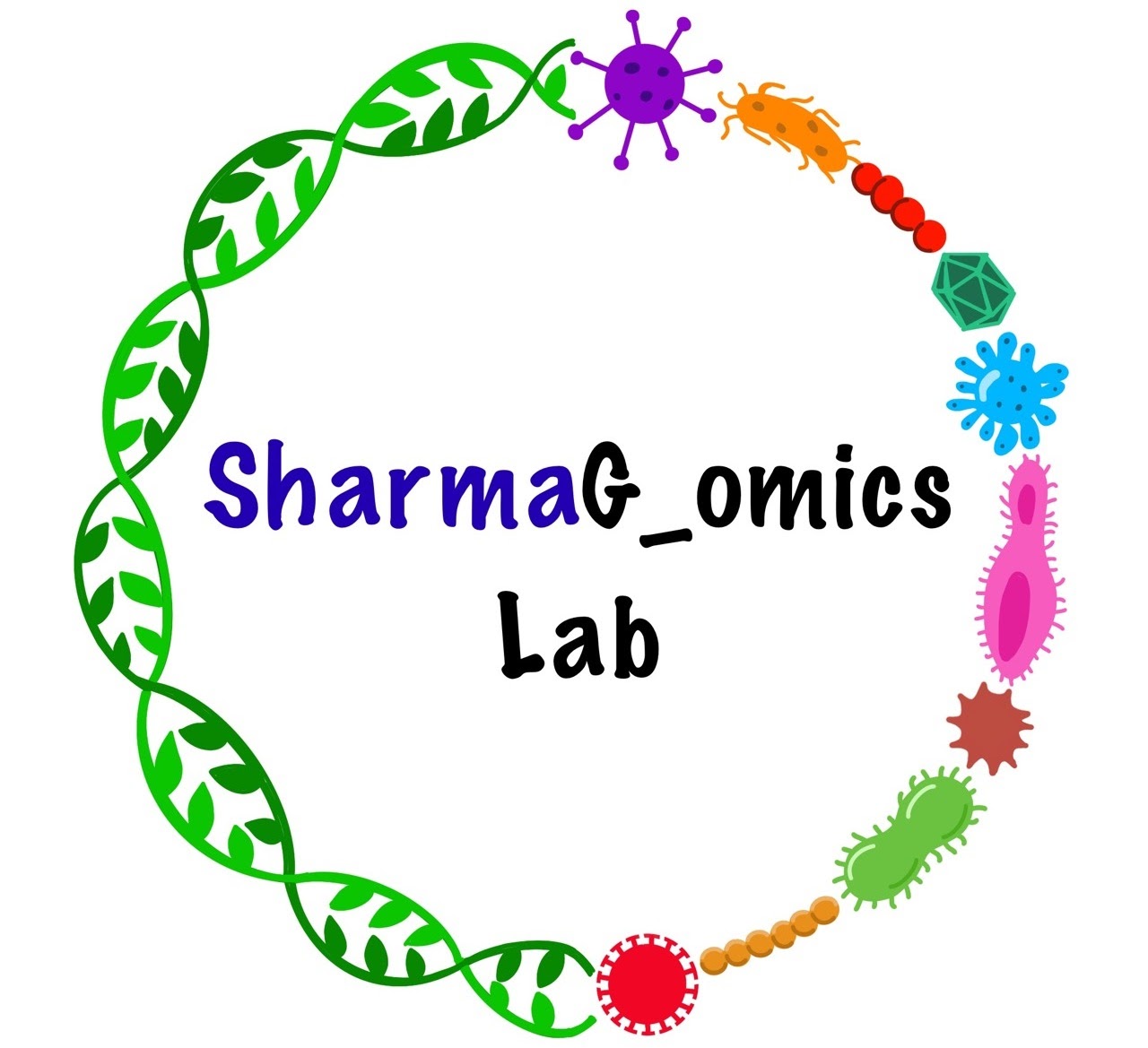 SharmaG_omics Lab Logo